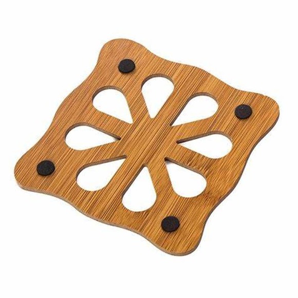 6pc Set Wooden Trivets~~NIP - Picture 2 of 2